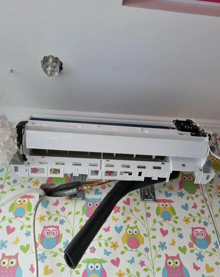 кондиционер, внутренний блок кондиционера fba50a9, внутренний блок кондиционера, кондиционер дома, монтаж кондиционера