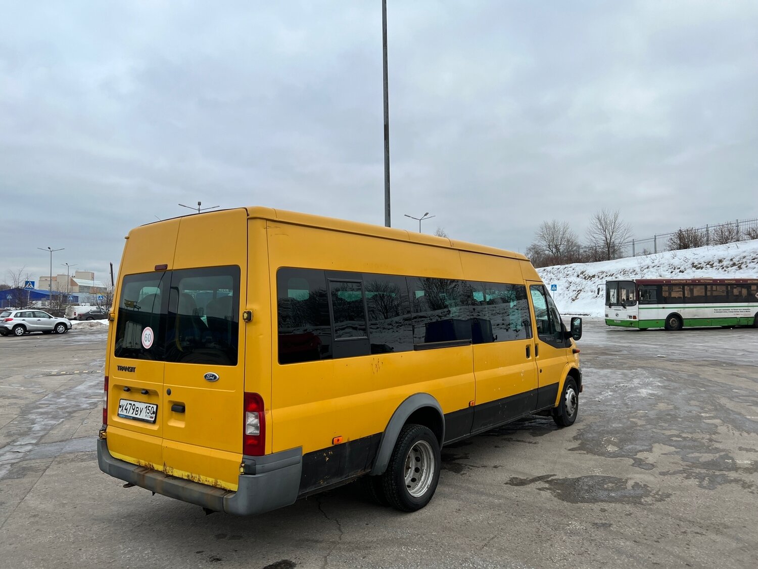 ford transit, ford transit 2, микроавтобус форд транзит, ford transit микроавтобус, жёлтый микроавтобус форд транзит