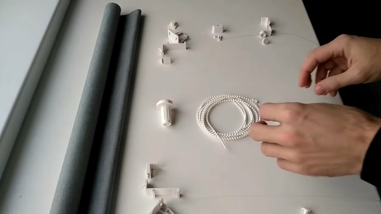 установка рулонных штор, установка рулонных штор на пластиковые окна, механизм для рулонных штор, комплектующие для рулонных штор, рулонные шторы без сверления