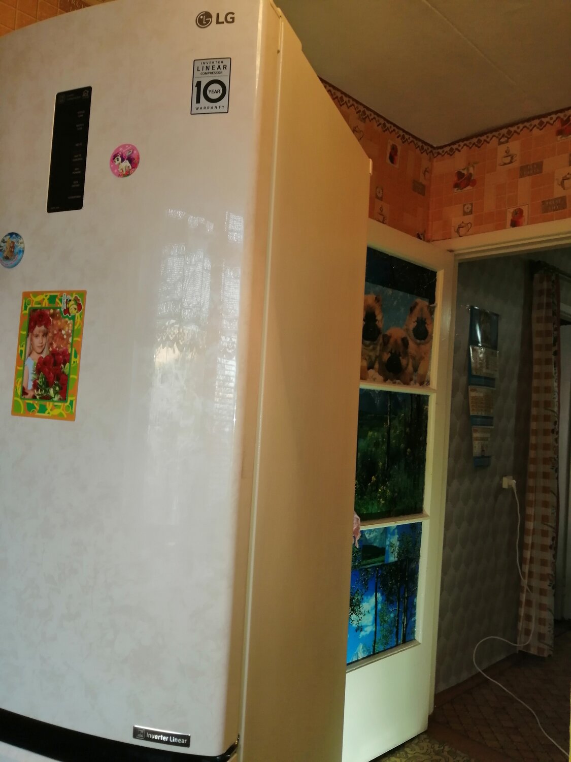 холодильник lg, холодильник lg ga, холодильник, холодильник lg doorcooling+, двухкамерный холодильник