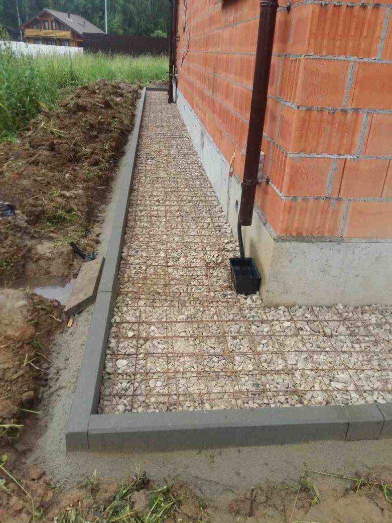 отмостка вокруг дома, отмостка вокруг дома своими руками из бетона, правильная отмостка, отмостка дома, отмостка бехатон