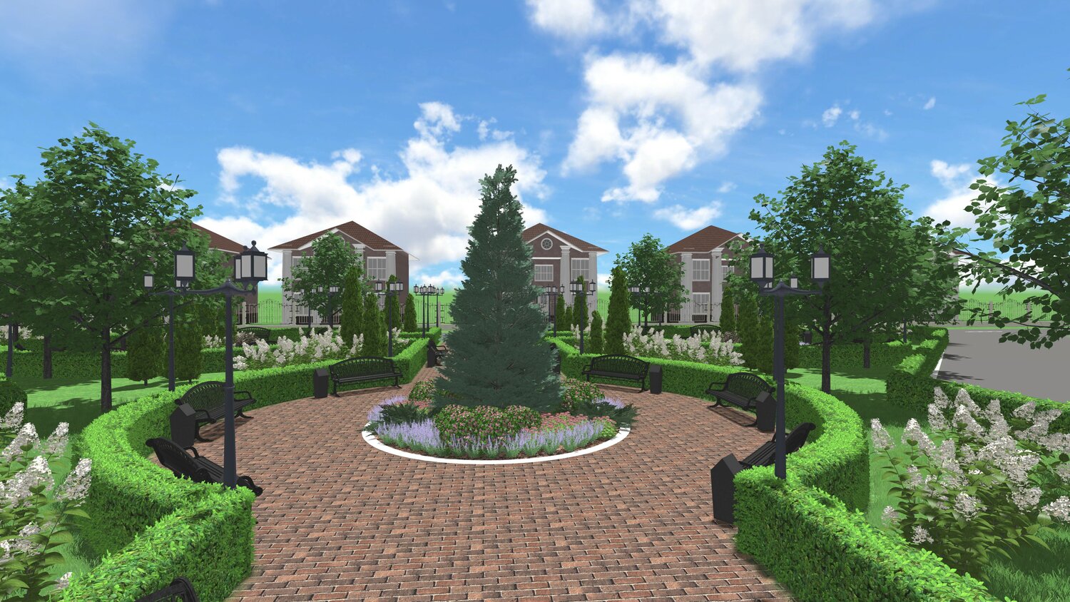 ландшафтный дизайн, ландшафтный дизайн двора, участок ландшафтный дизайн, ландшафтный дизайн вытянутых участков, ландшафтный дизайн садового