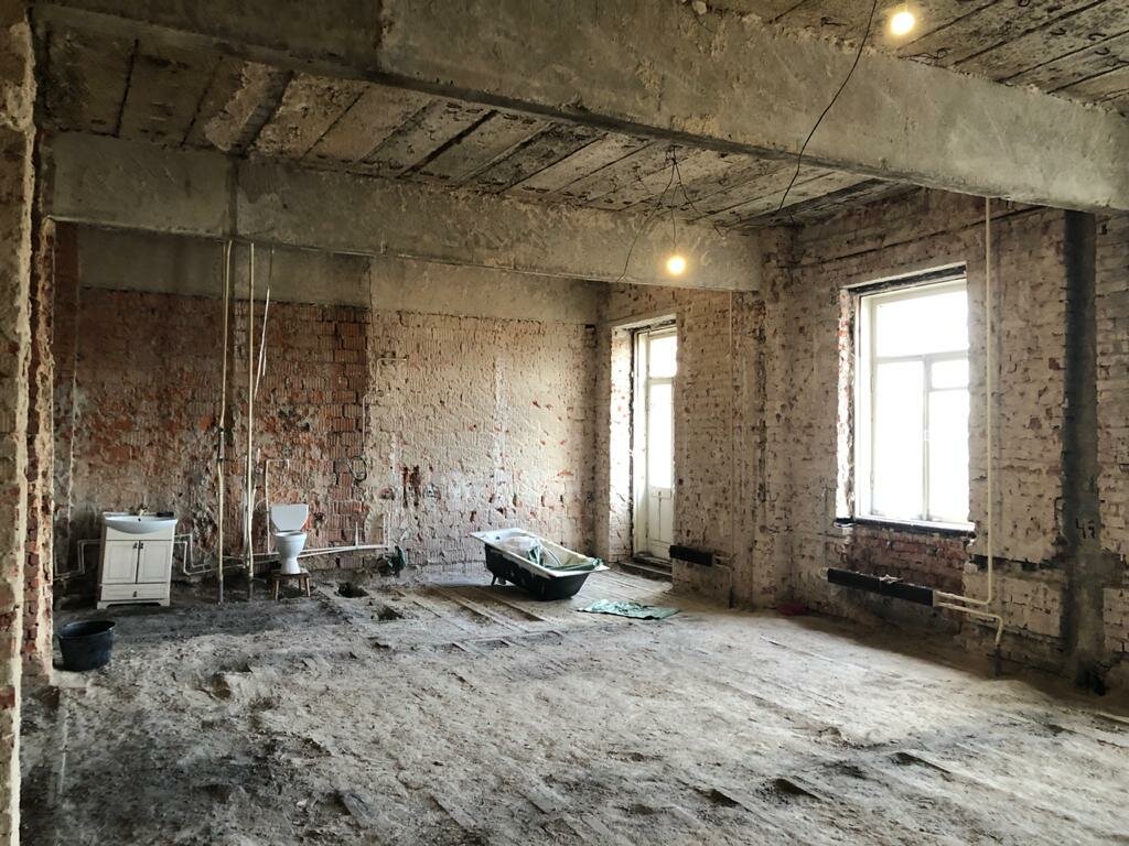 помещение, здание, недостроенное здание, заброшенная квартира, комната