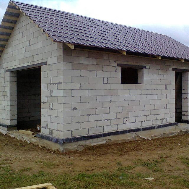 Строительство гаража под ключ