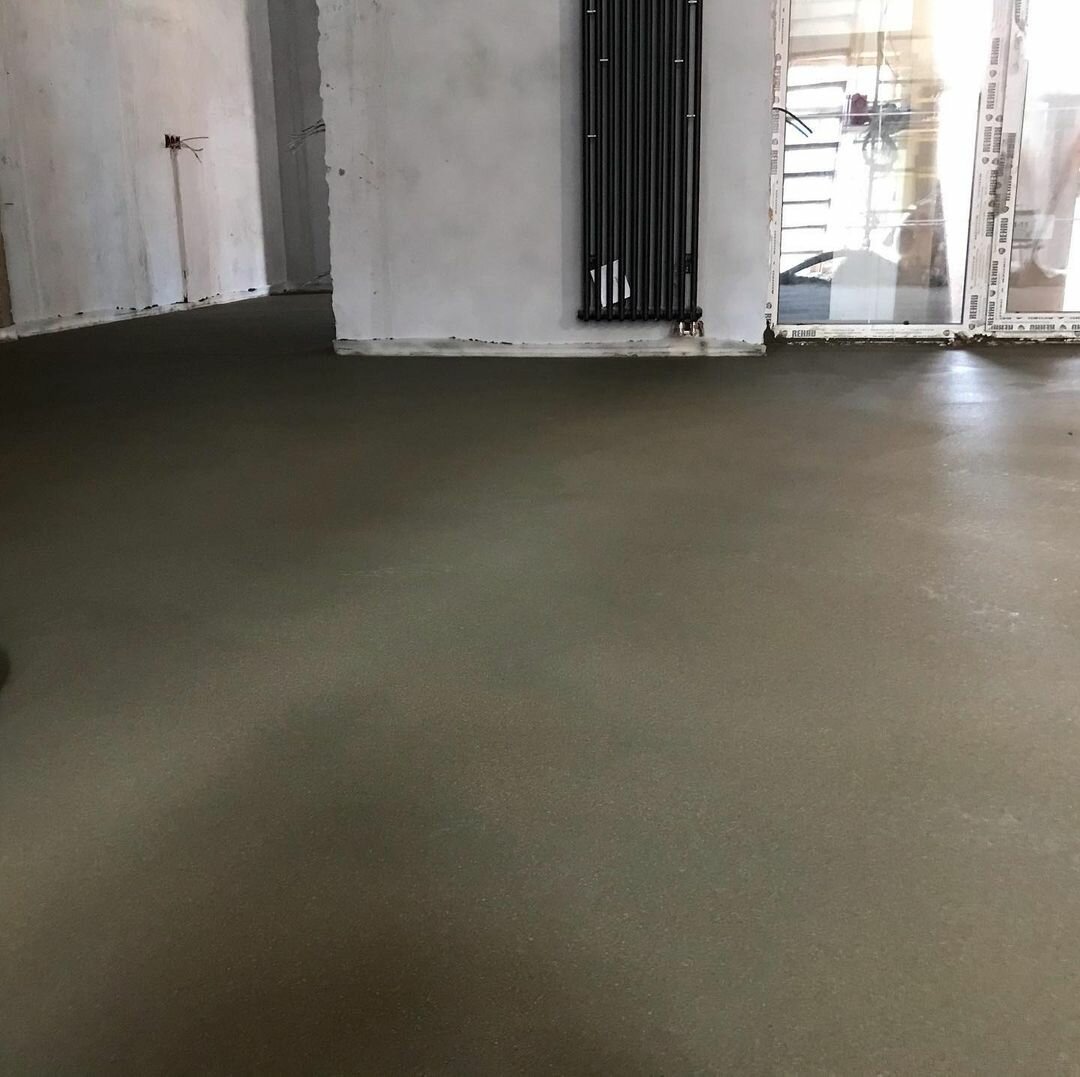 Устройство цементной стяжки пола в Москве - Укладка полов и напольных ...