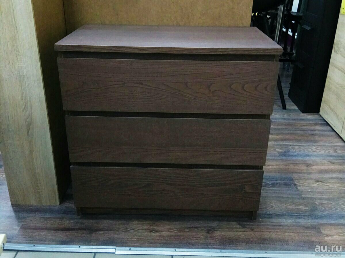 комод мальм икеа, комод мальм, комод мальм ясеневый шпон, тумба мальм орех, икеа комод мальм высокий