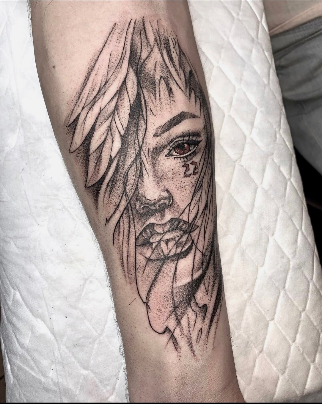 татуировка, tattoo, тату девушка на руке мужская, тату, lady jack тату