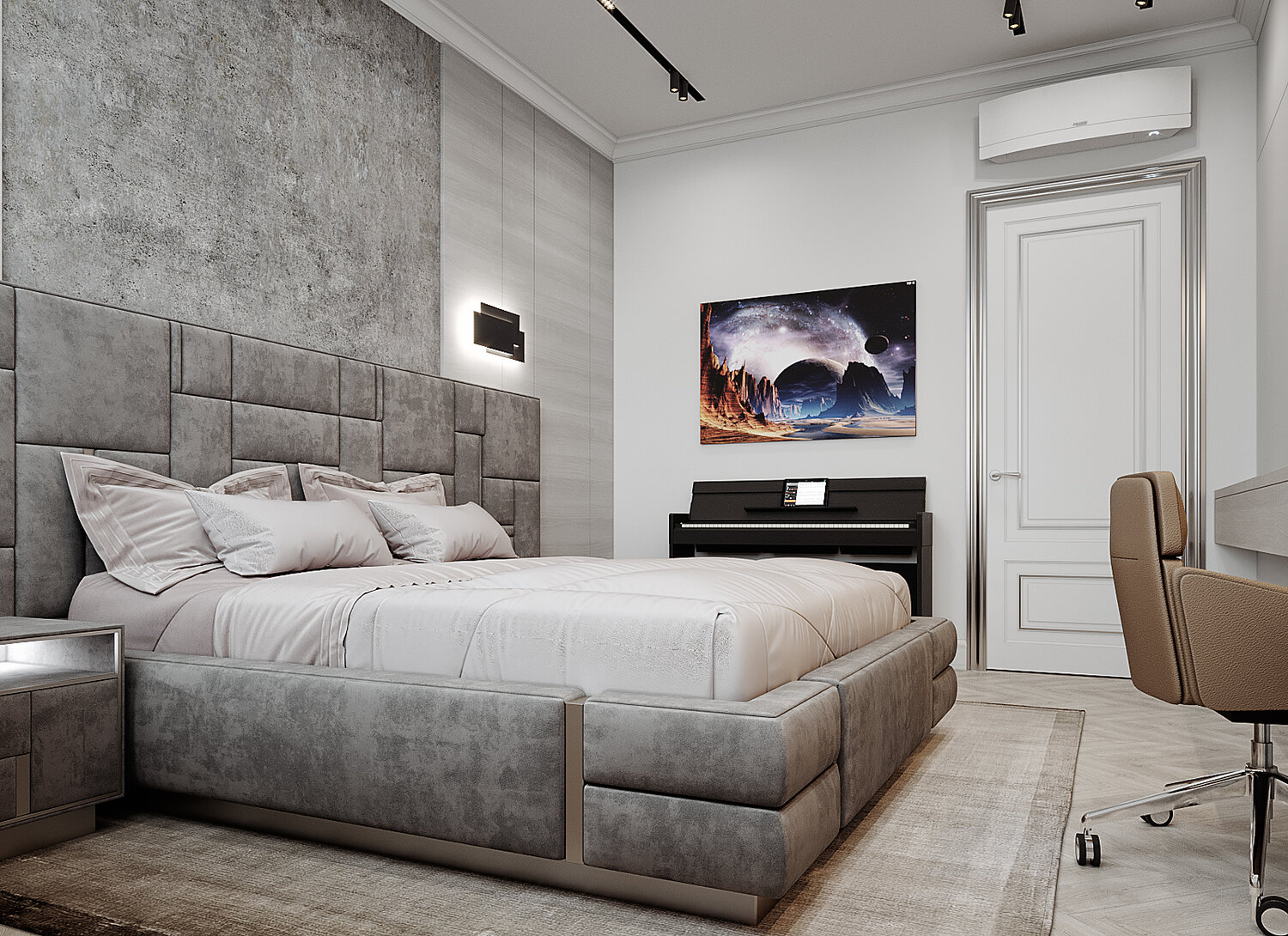 кровать capital collection 2017 majestic letti, лофт кровать albert shtein, кровать capital collection trilogy, дизайн интерьера, kong gamma arredamenti кровать