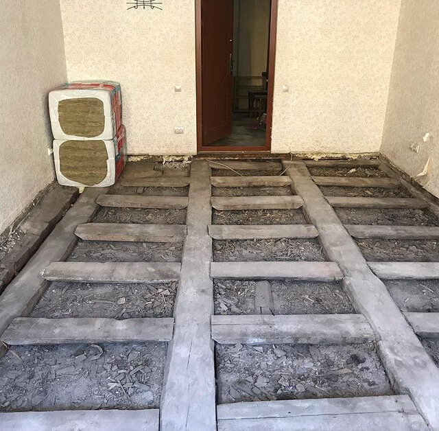 Замена гнилых полов