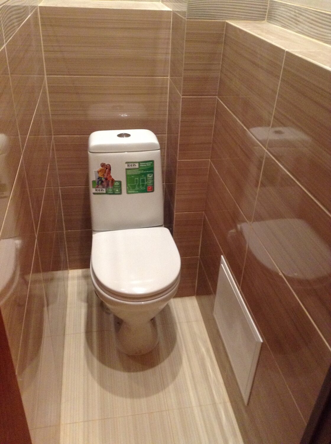 отделка туалета плиткой, туалет, туалетная комната под ключ, раздельный туалет в хрущевке, туалетная комната