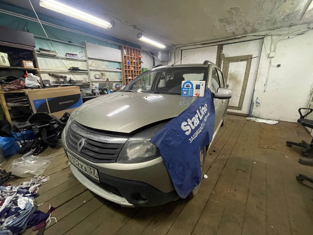 автомобиль, авто, автомастерская россия, машин, Renault Sandero