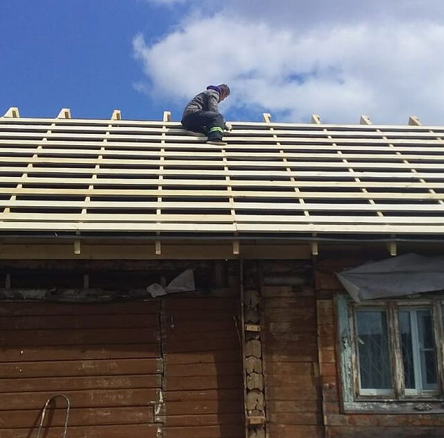 Ремонт крыши дачного дома