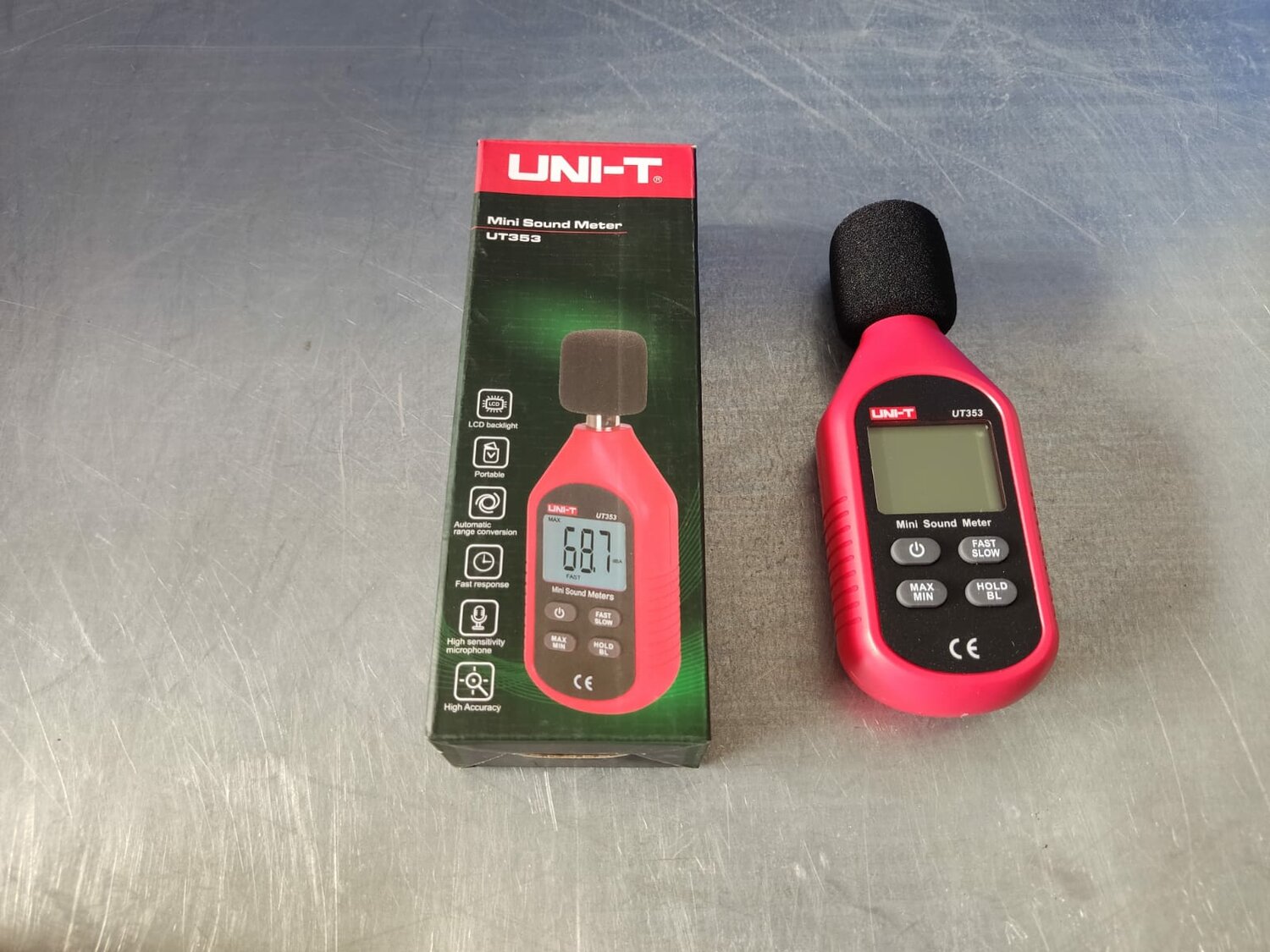 шумомер uni-t ut353, шумомер, (шумомер) цифровой ut353, шумомер uni-t, настенныйцифровой шумомер