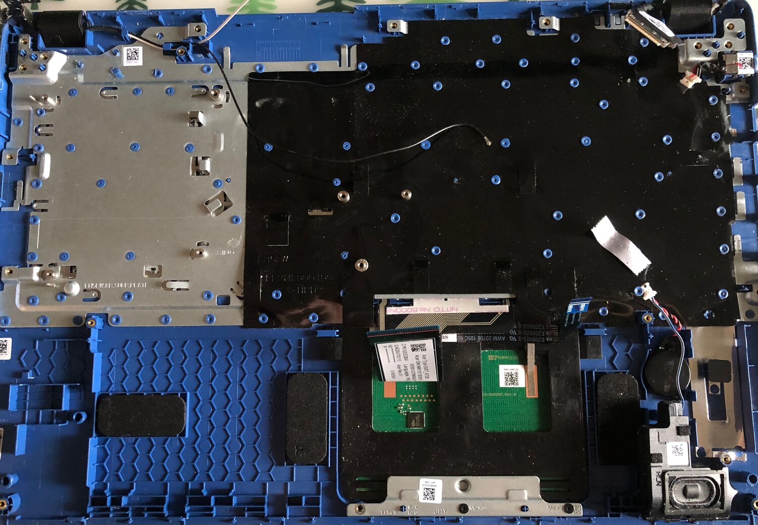 топкейс для ноутбука, топкейс для ноутбука dell g3 3579, топкейс с клавиатурой hp pavilion 17-g110ur, электроника, тачпад для ноутбука