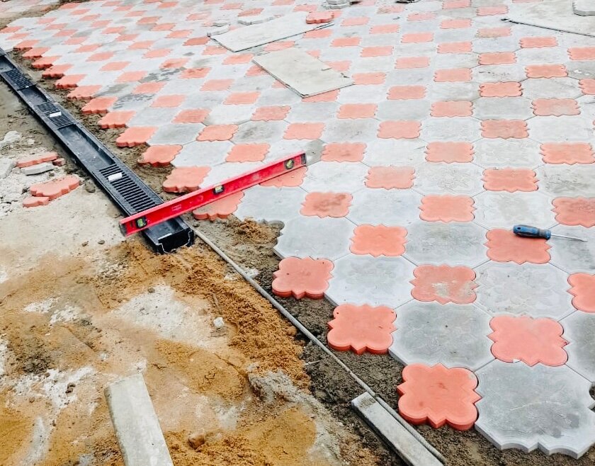 Требуется бригада по укладке тротуарной плитки - 83 фото