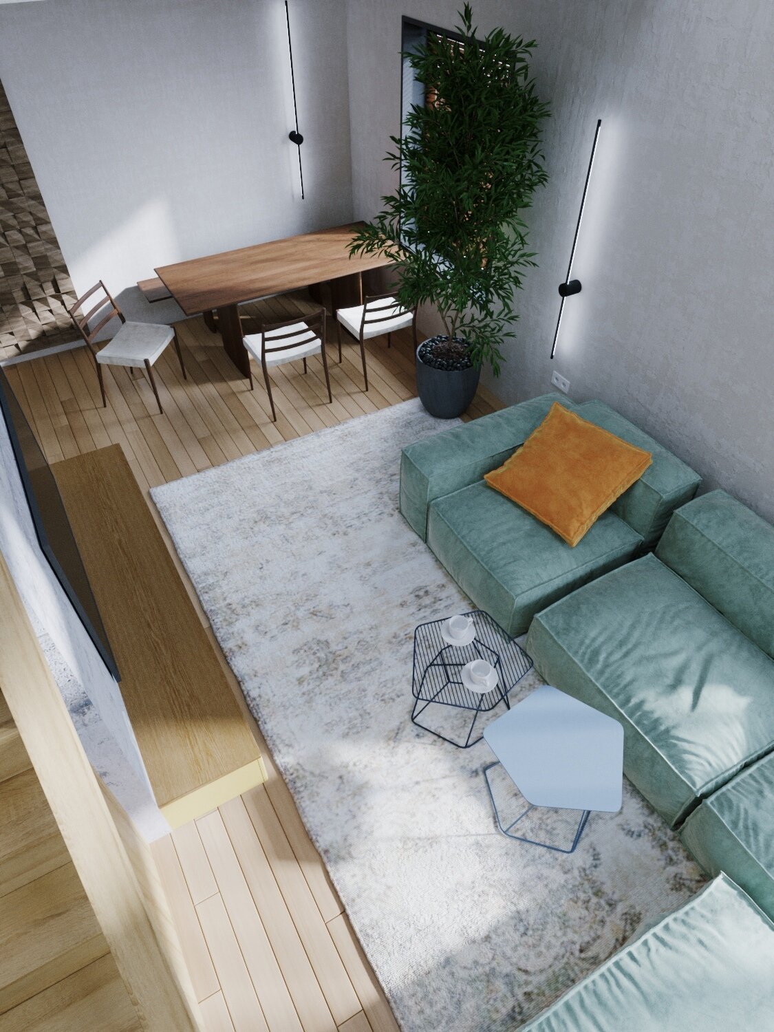 Визуализация интерьера удаленная работа - 84 фото