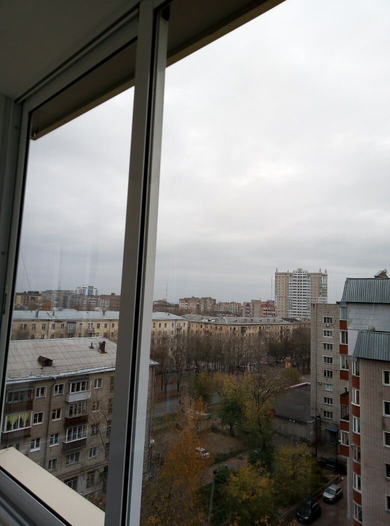 улица, окна, вид из окна, балкон, из окна