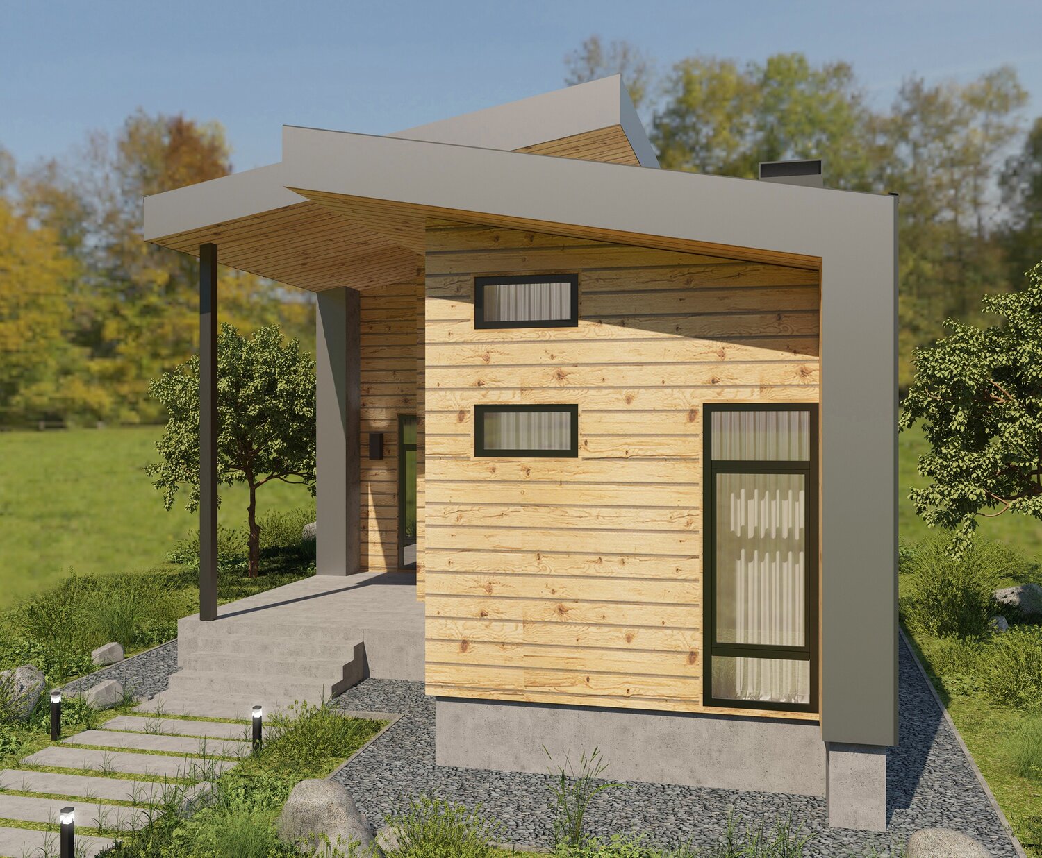 Баня с односкатной крышей проекты 4х6