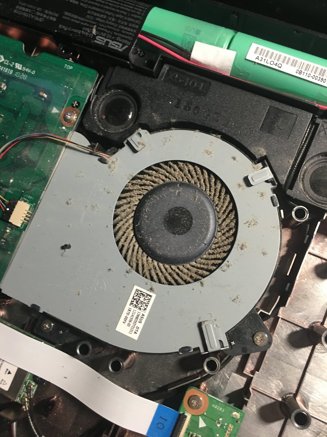 чистка ноутбука asus m2400n, деталь, техника, очистка пыли в ноутбуке череповец, чистка ноутбука в аткарске