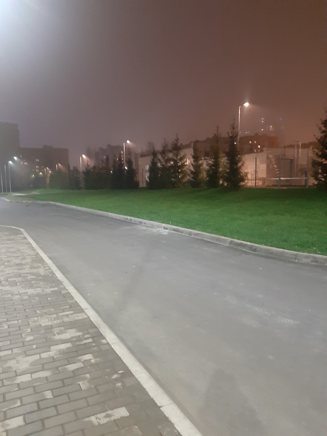 уличное освещение, освещение, благоустройство городов, тротуар, парк