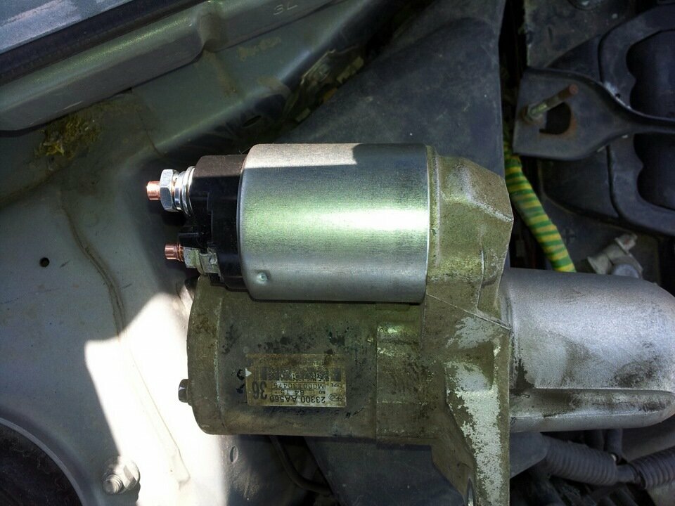 Не крутит стартер субару трибека - 97 фото