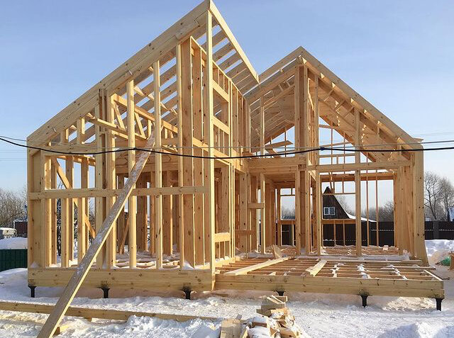 Строительство быстровозводимого дома