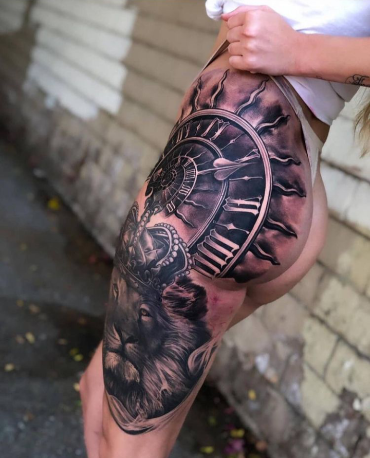 тату часы, татуировка, мужская тату, tattoo, тату дизайн