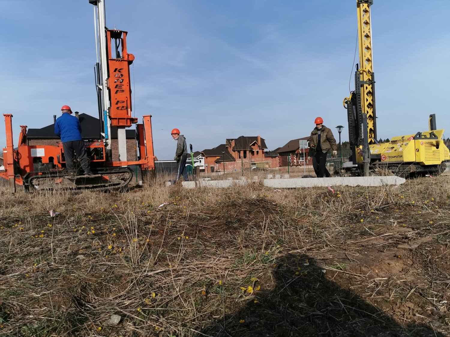 буровая свая, копровщик -забивка свай, бс 640-40 сваи буровые, буровая установка, дальневосточная буровая компания
