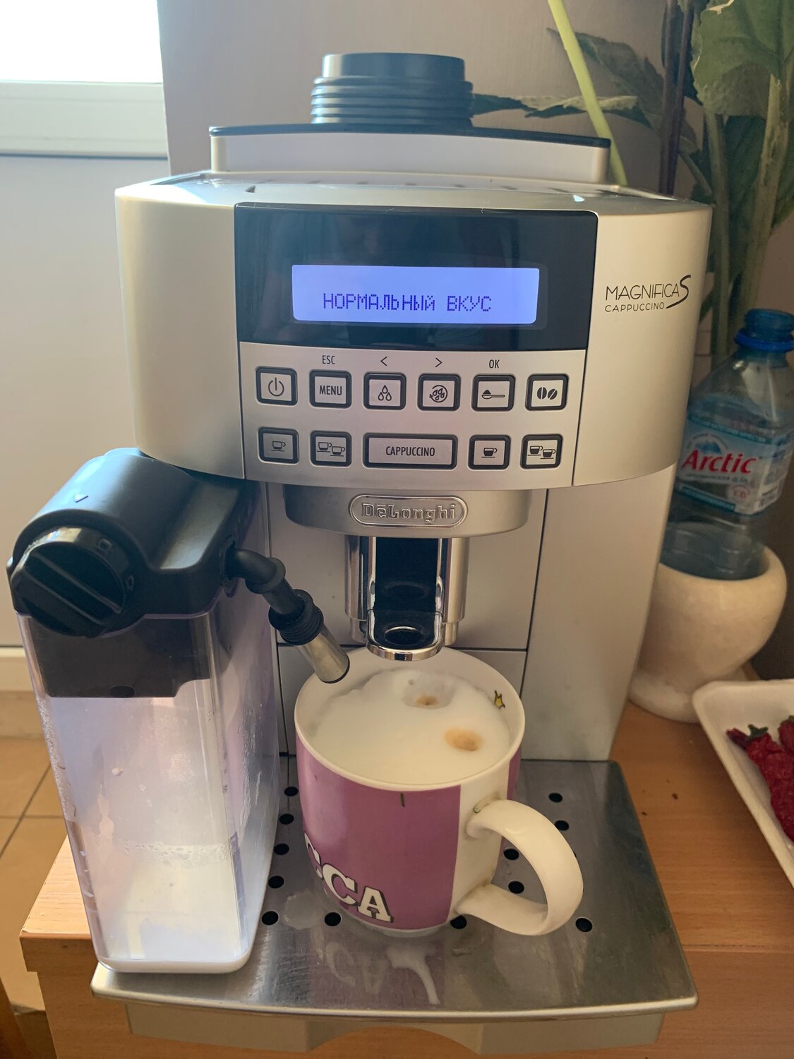 кофемашина, бытовая техника, техника, кофемашина delonghi ecam 22.360.s, кофемашина делонги магнифика 22.360