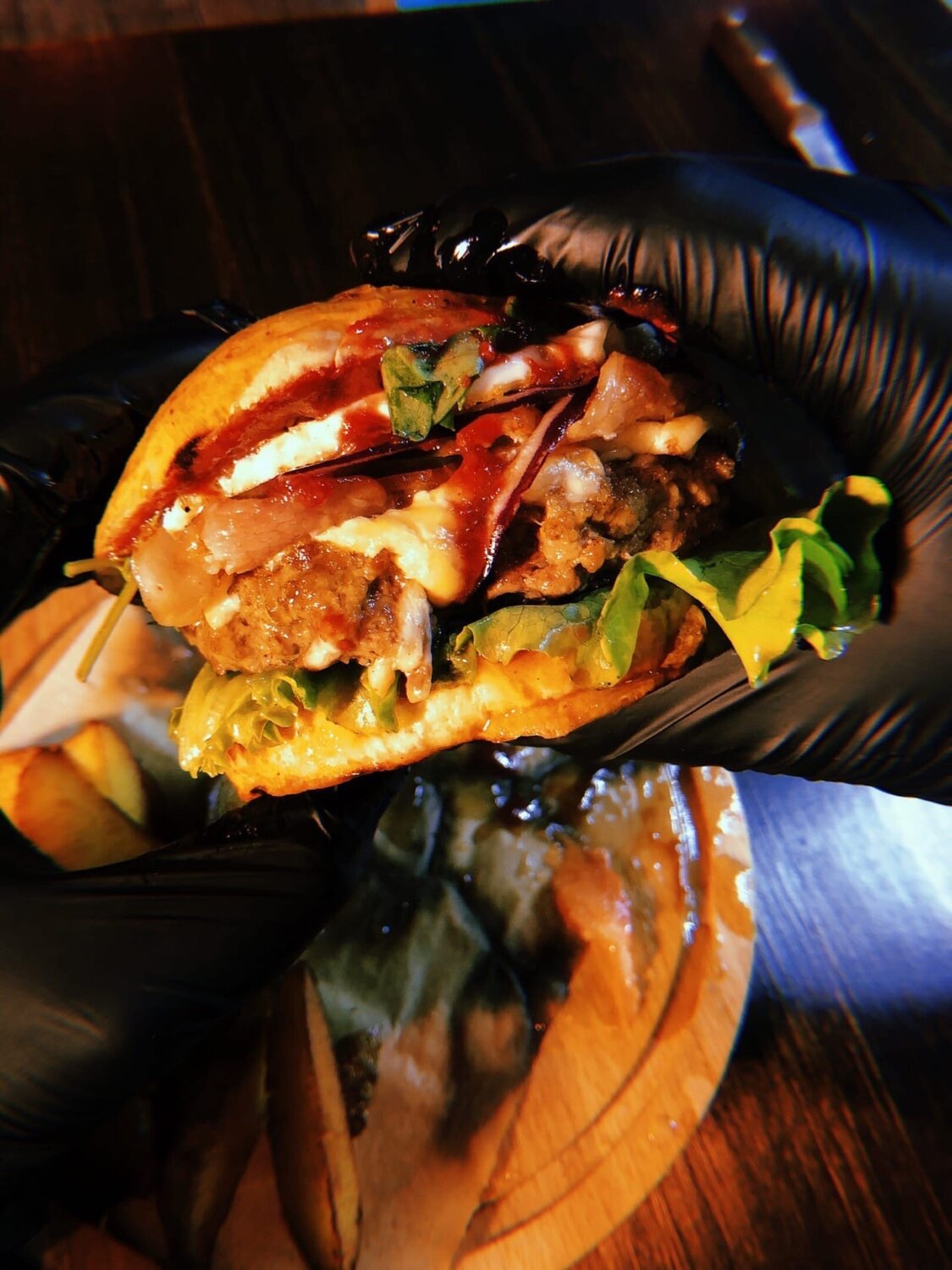 бургер, hache бургер, бургер с лангустинами, habit burger grill, burger