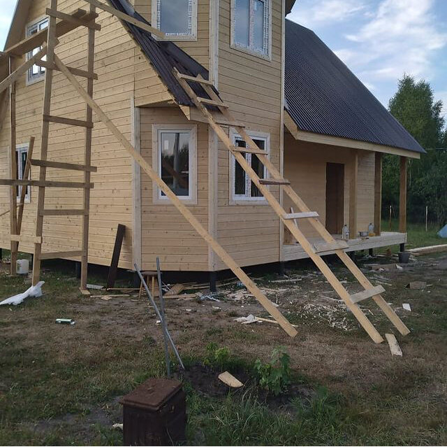 Строительство каркасного дома
