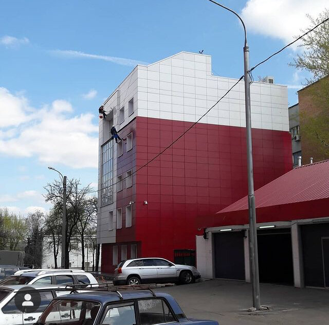 Очистка фасадов