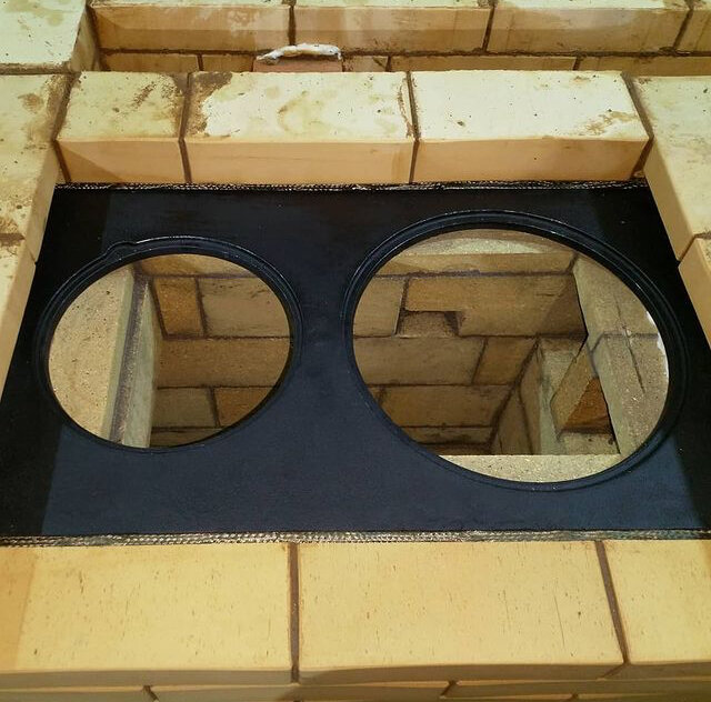 Кладка варочной печи