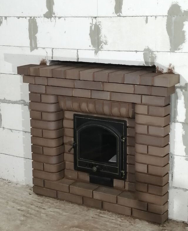 Кладка банной печи