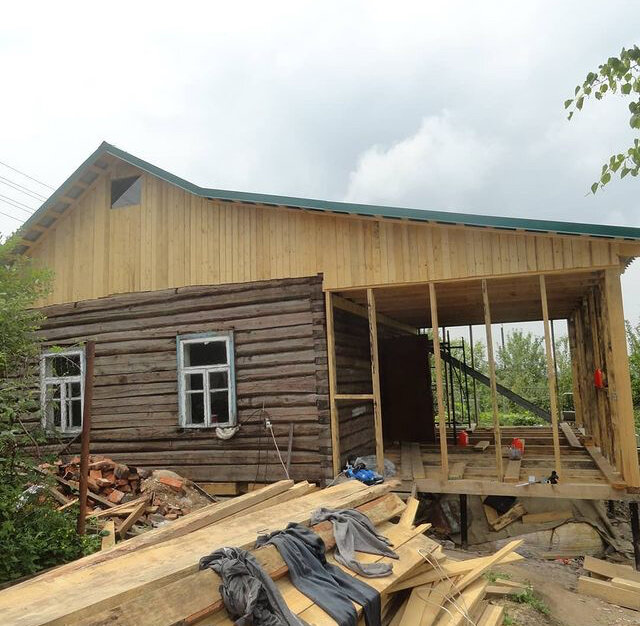 Строительство пристройки к дому