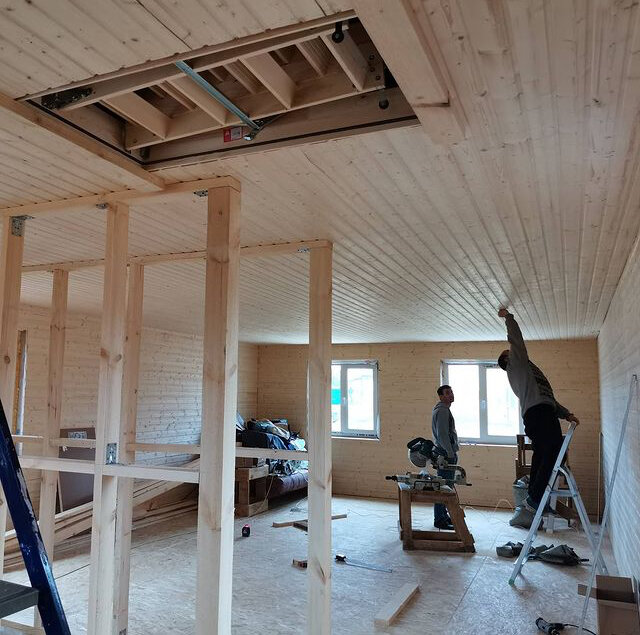 Отделка деревянного дома