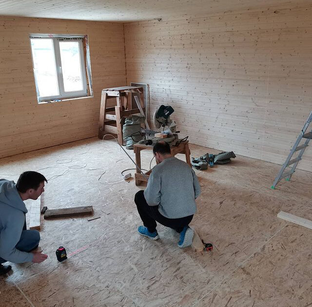 Отделка деревянного дома