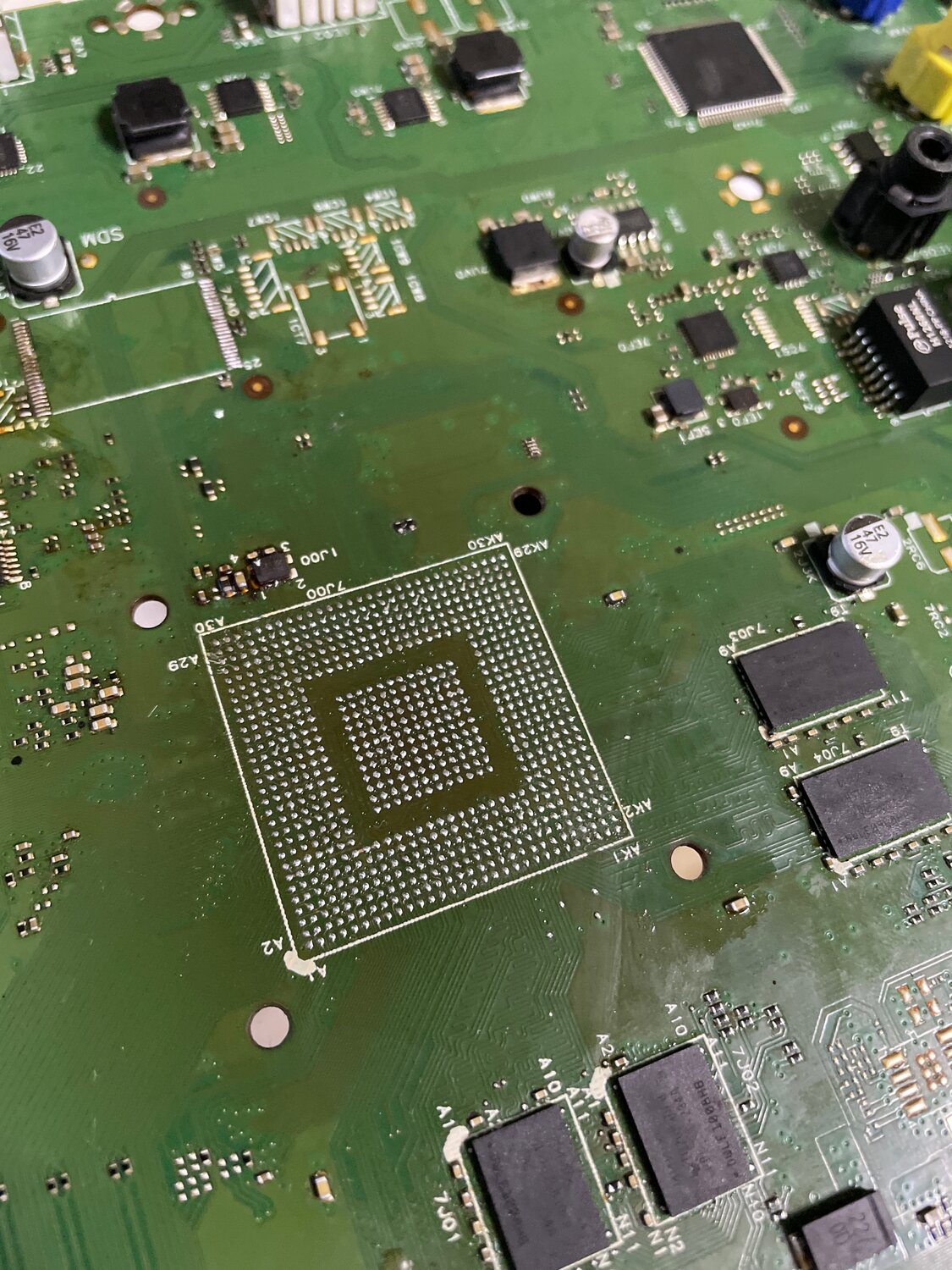 bga (ft4) процессоры, реболл процессора xbox 360, восстановление bga пятаков, плат, видеочип ps3 fat
