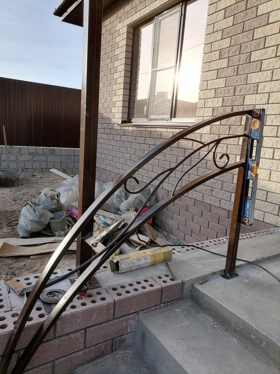 Смета на устройство навеса из металлоконструкций - 84 фото