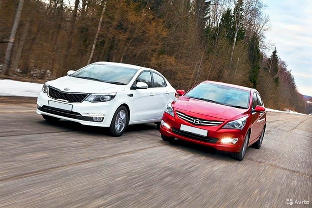kia rio, киа рио и хендай солярис, киа рио и хендай солярис 2021, kia rio 2018 hyundai solaris, солярис рио