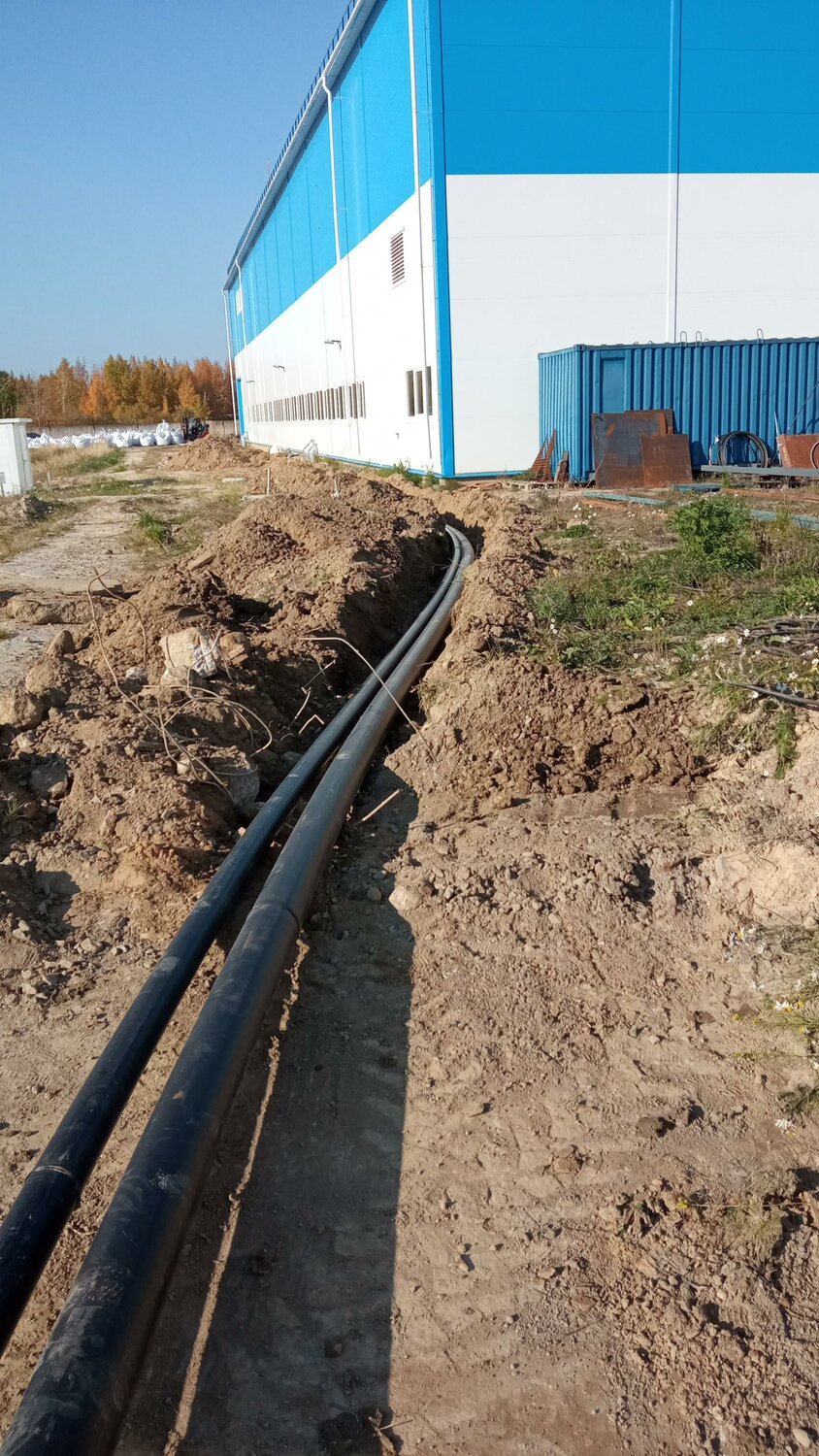 сети водоснабжения, прокладка водопровода, магистральный водопровод, наружные сети, наружный водопровод