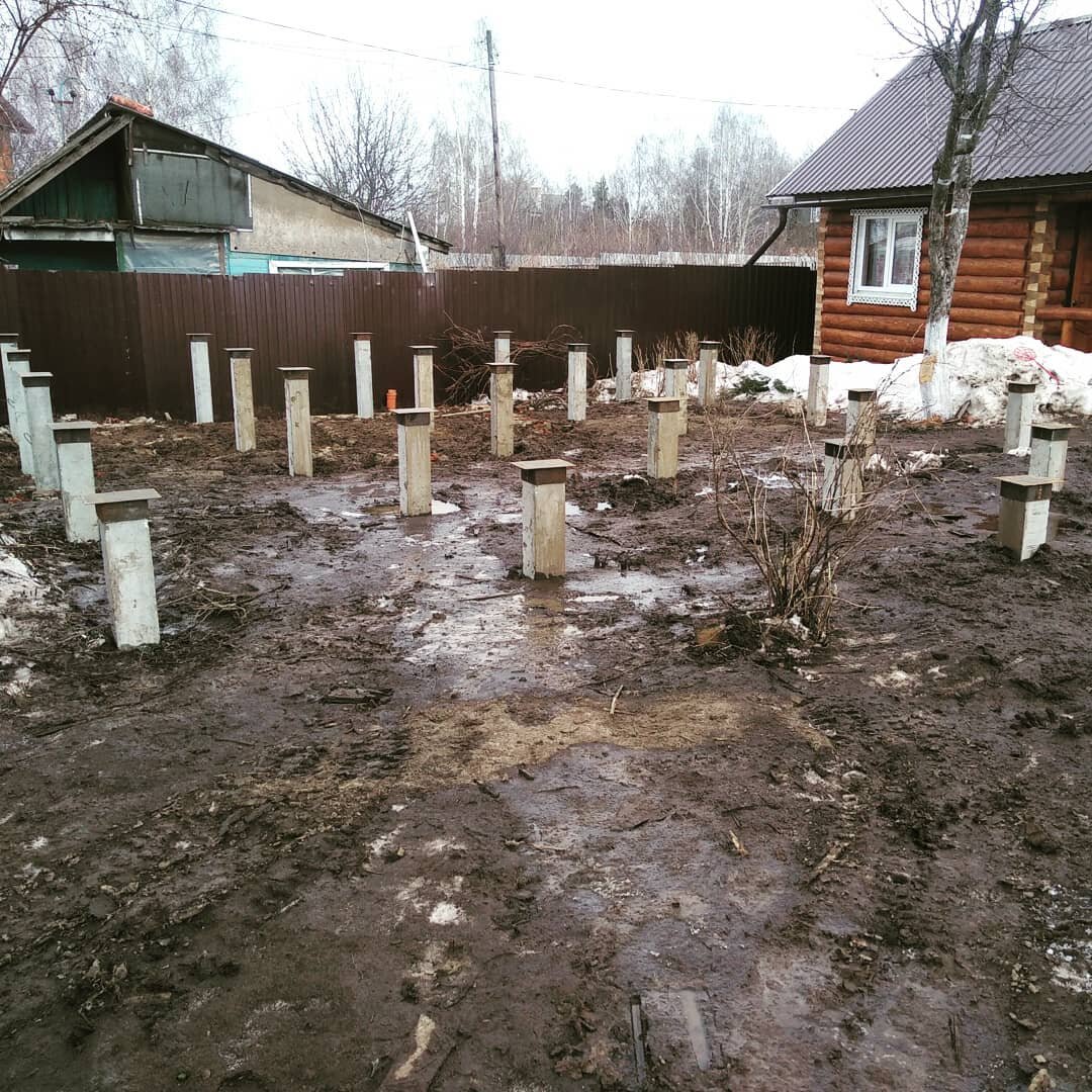 фундамент на жб сваях, фундамент на сваях, сваи, свайный фундамент, свайный фундамент для дома