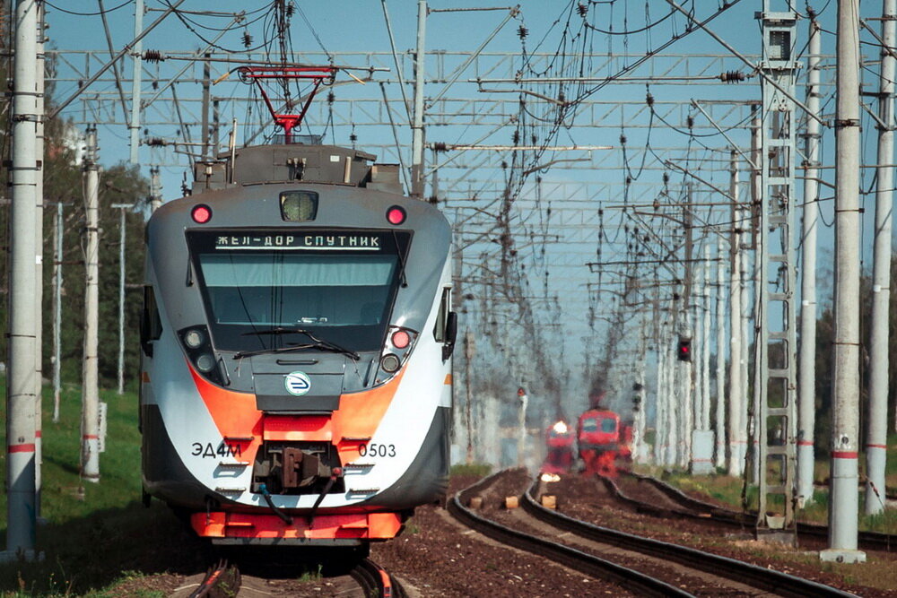электропоезд, электропоезд эд4м 0503, эд 4 м, эд4м-0503, эд4м 503