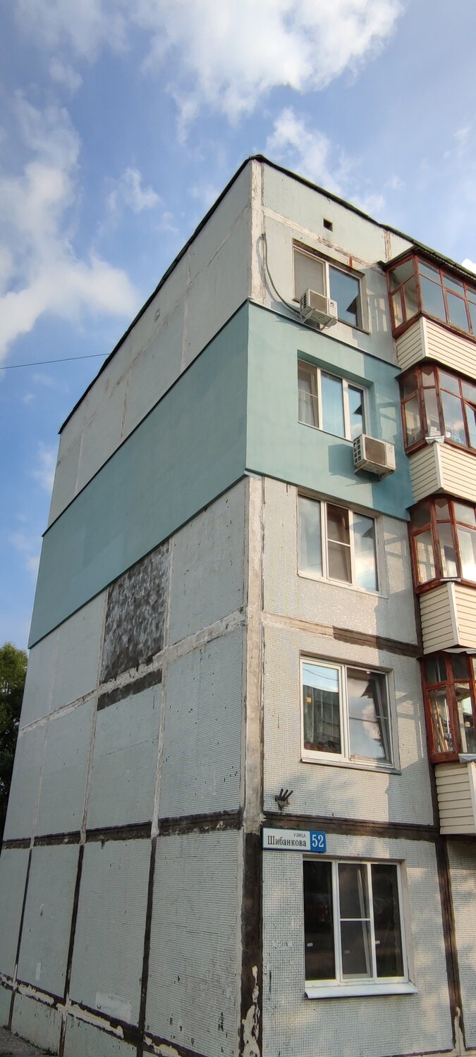 фасад панельного дома, утепление фасада дома, фасад дома, дом снаружи, квартира в панельном доме