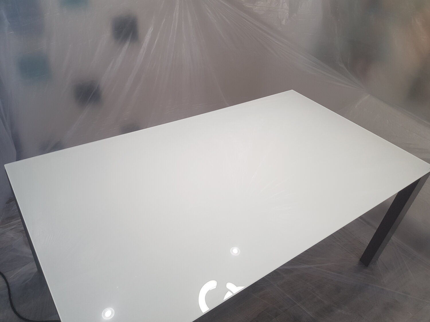 стол, стеклянный стол ikea, стол торсби икеа, стол рэй-1030 беленый дуб белая эмаль, стол обеденный