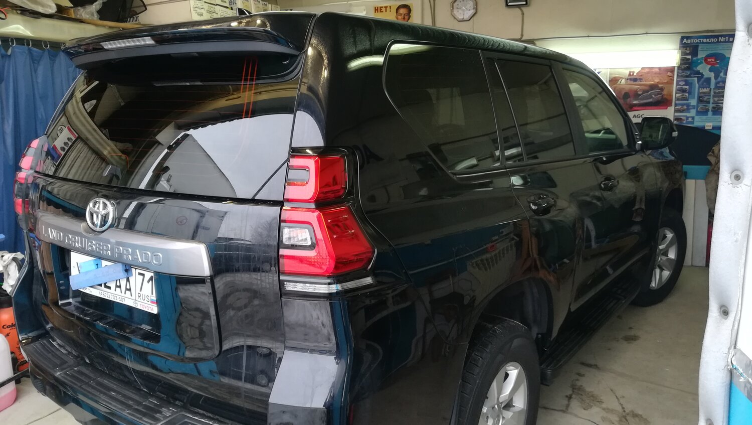 toyota land cruiser, toyota land cruiser prado, тойота ленд крузер 200, тойота ленд крузер прадо 150 2018 года без заднего бампера, toyota land cruiser prado тонировка фар
