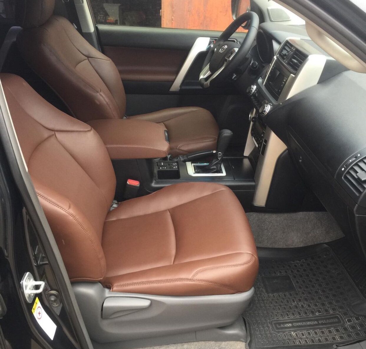 тойота ленд крузер прадо коричневый салон, toyota land cruiser prado перешив салона, toyota land cruiser prado 2019 кожаный салон, land cruiser prado 150 коричневый салон, Toyota Land Cruiser Prado 150 Series Рестайлинг