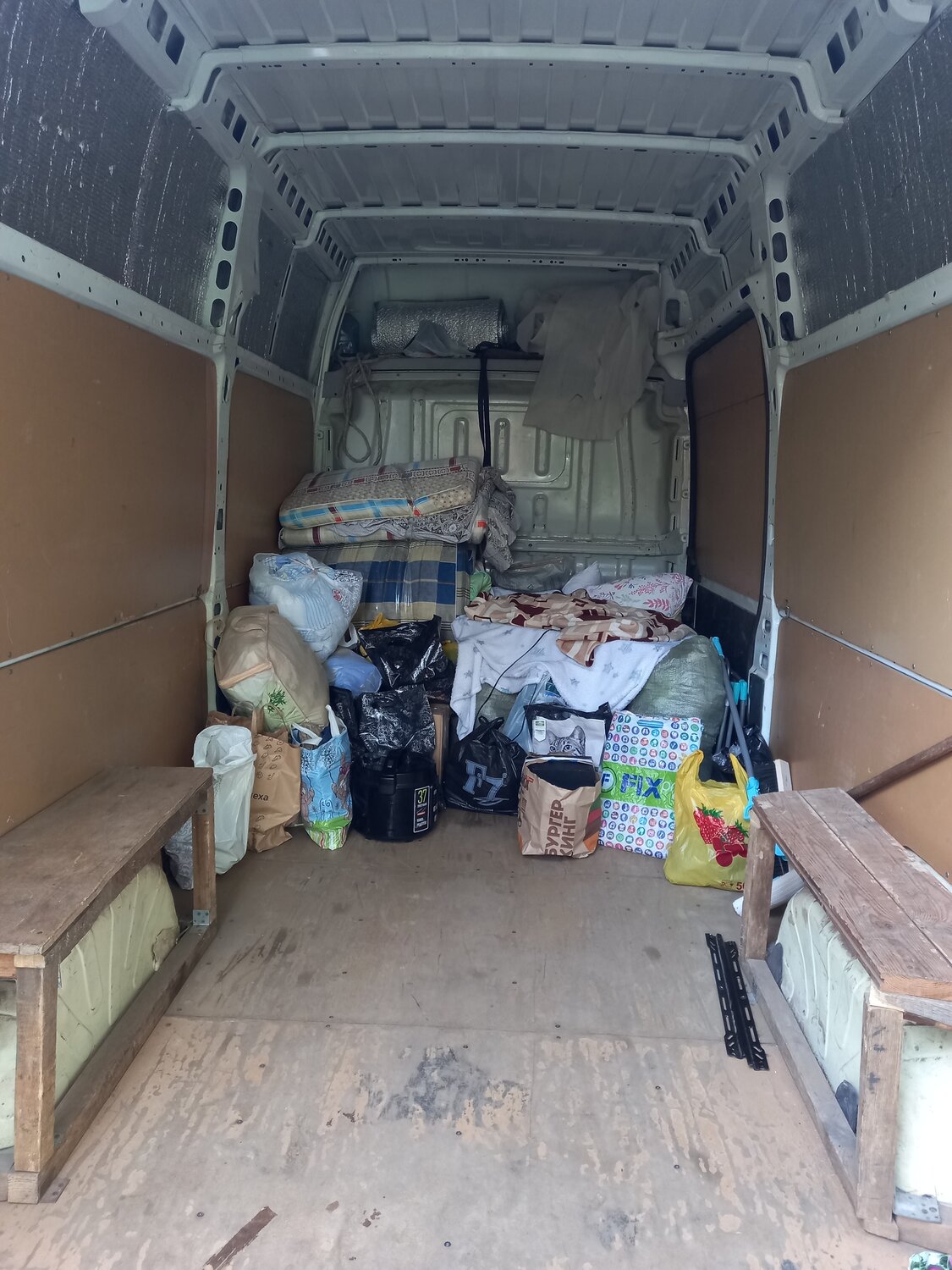 фургон, грузовики, фургон внутри fiat professional ducato, автомобиль, грузовая