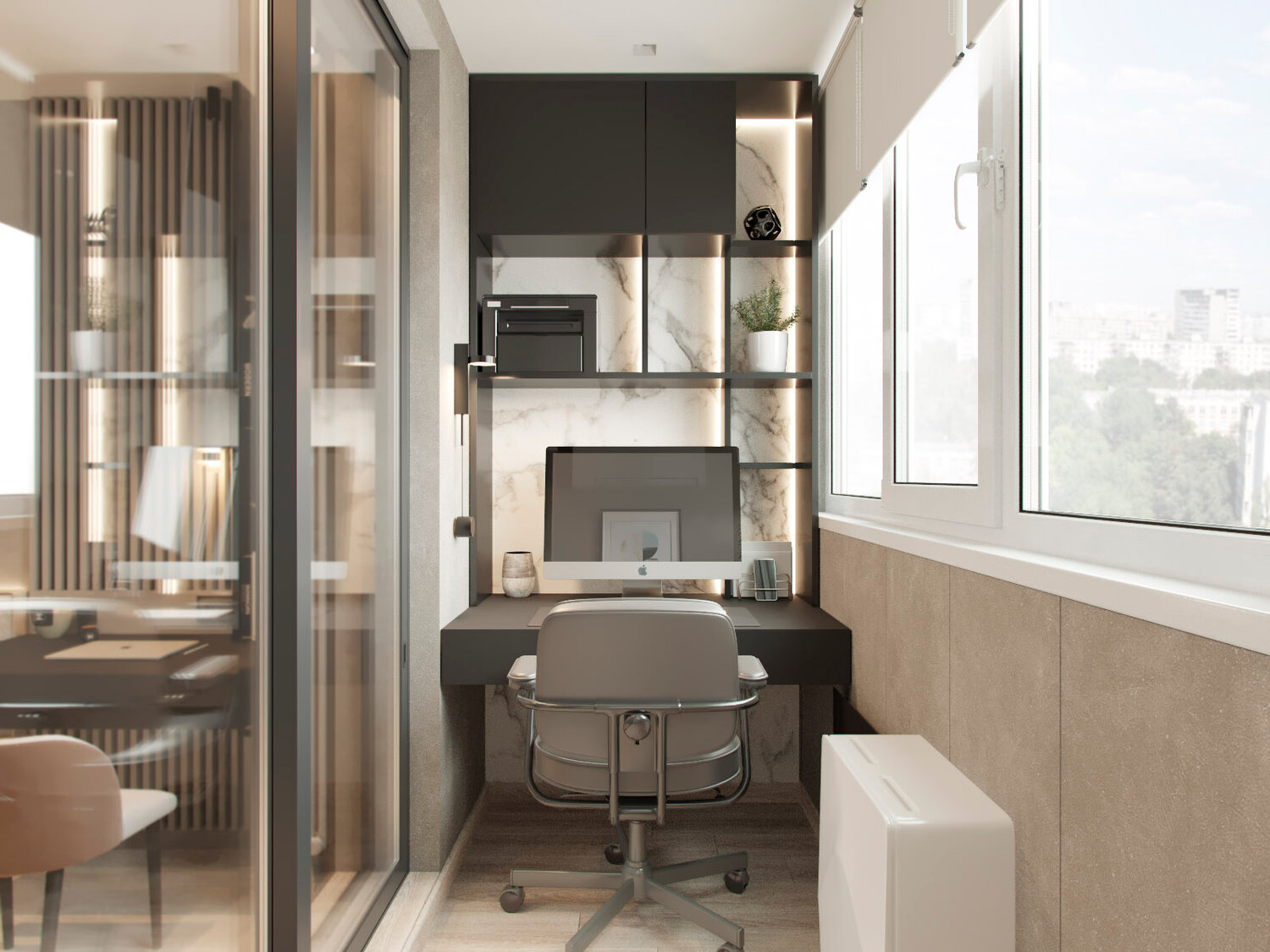 дизайн балкона, современный дизайн балкона, дизайн интерьера балкона, интерьер балкона, интерьер лоджии