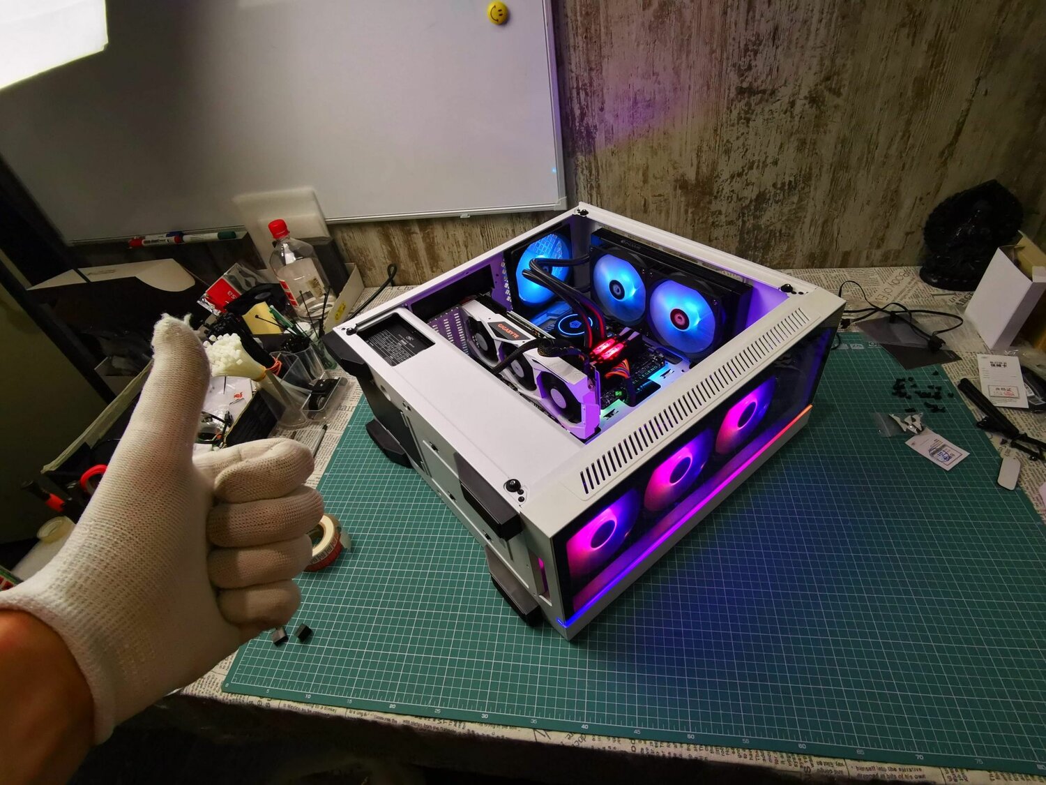 deepcool matrexx 55 v3 add-rgb wh 3f, сборка пк, cooler master mastercase h500m, сборка пк на заказ, компьютер ремонт
